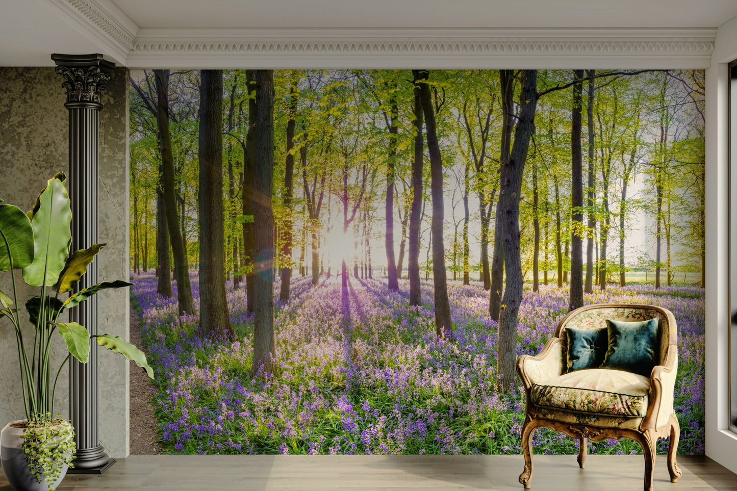 A high-quality print of a tranquil landscape.

