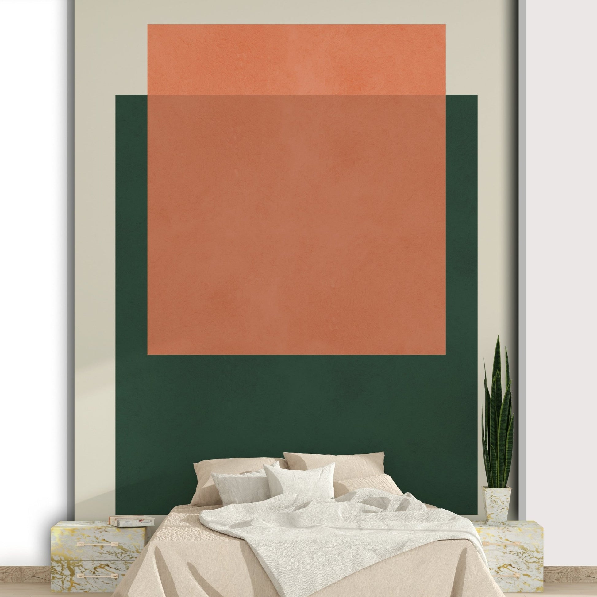 The design is in a warm, earthy color scheme.

