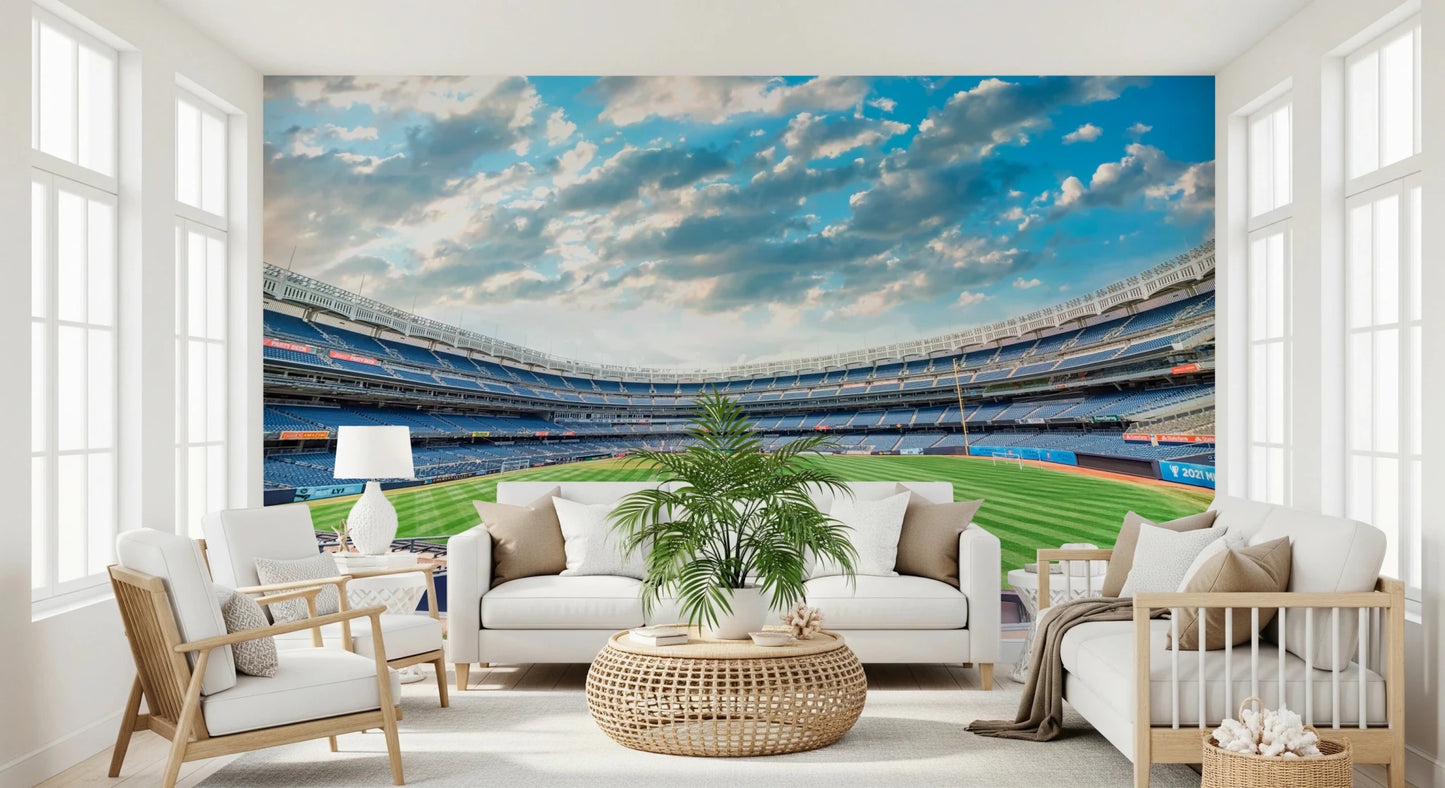 Stadium View Wall Mural