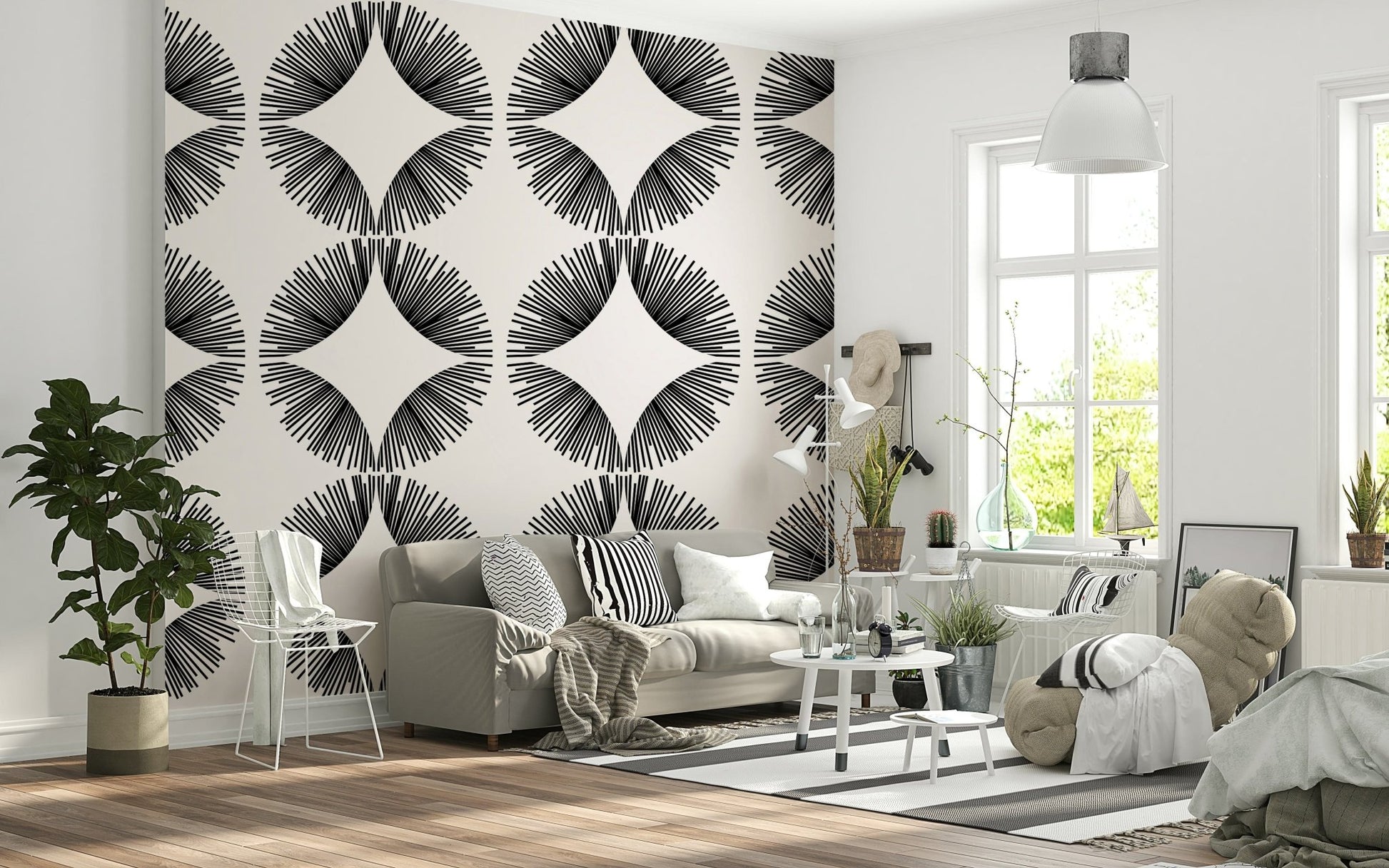 Starburst Deco Wallpaper⁠