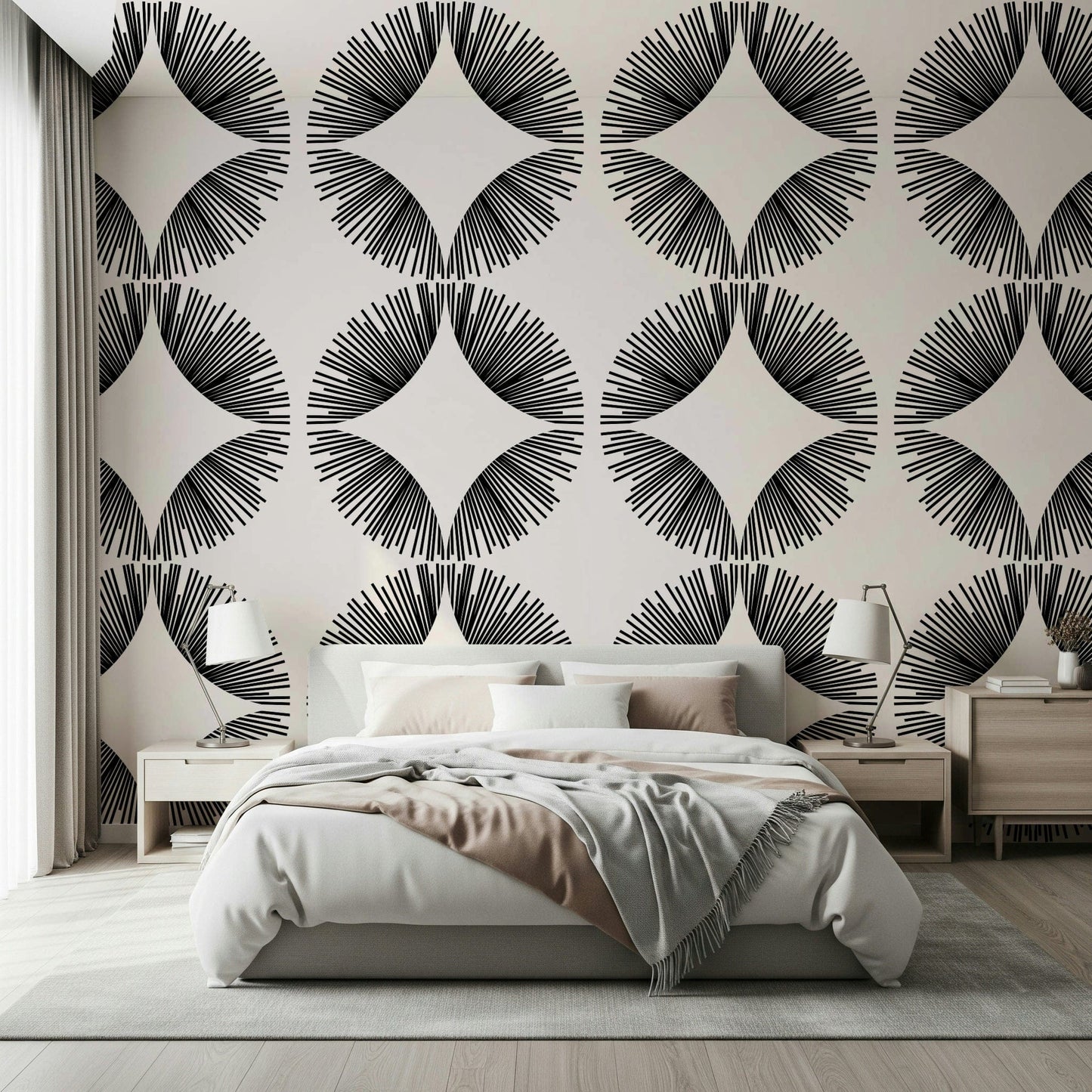 Starburst Deco Wallpaper⁠