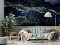 A high-quality print of a luxurious texture.

