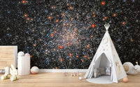 The celestial shapes are a central focus of the image.

