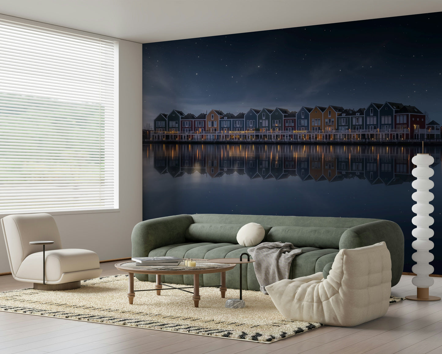 Starry Reflections Wall Mural -2365980