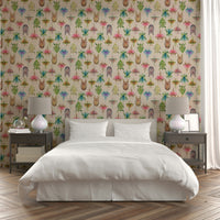 In Plain Sight: Stick & Leaf Insects in Camouflage Wallpaper⁠