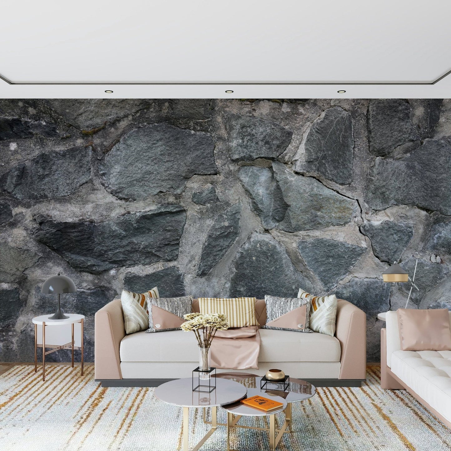 Stone Facade Wall Mural -2566587