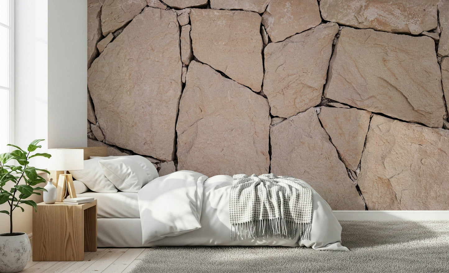 Stone Cladding Texture Wall Mural -2306806