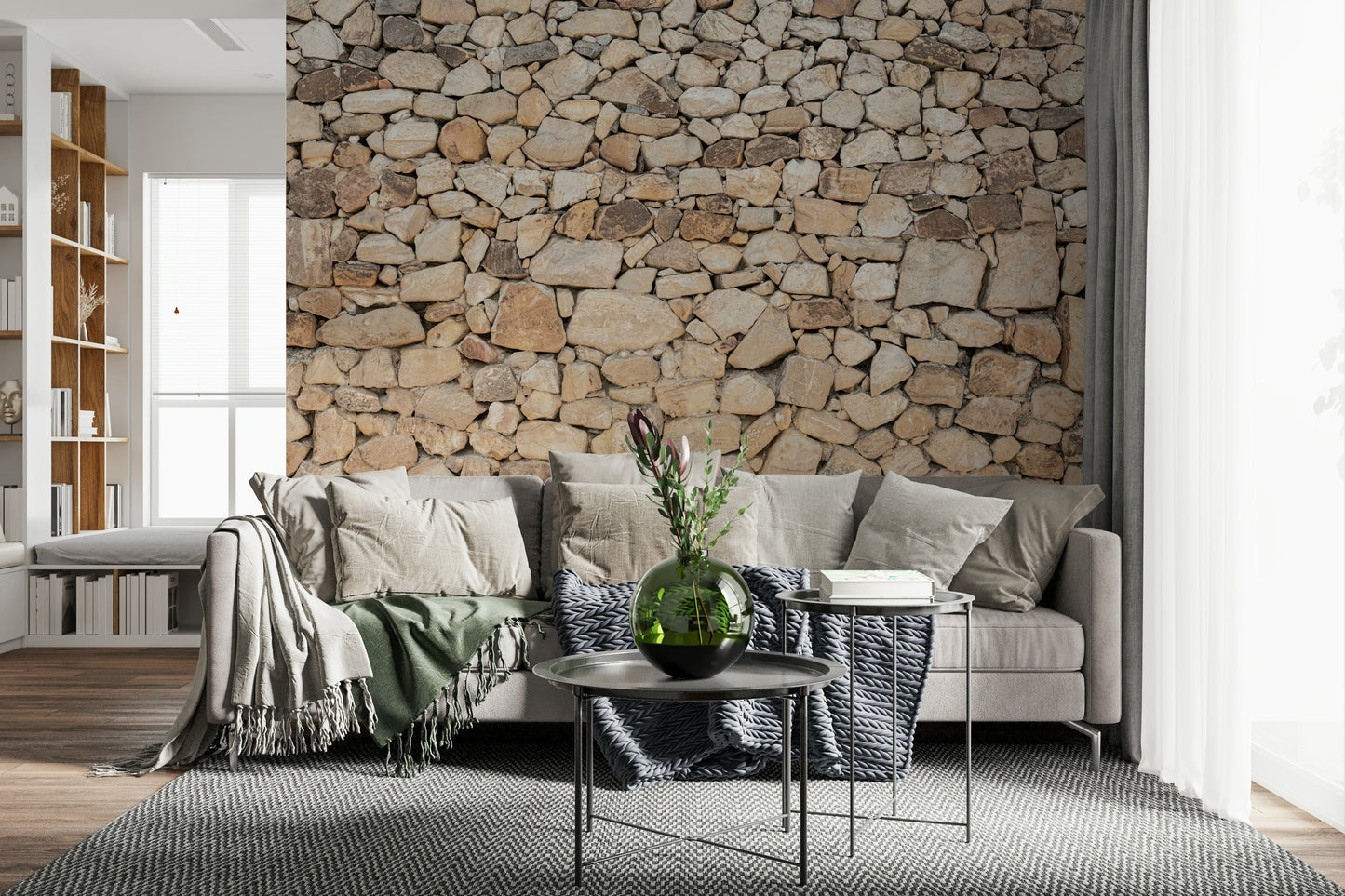 Timeless Stonework Wall Mural -2308528