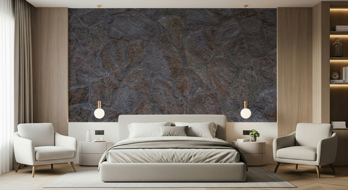 An artistic nature inspired mural for home decor.

