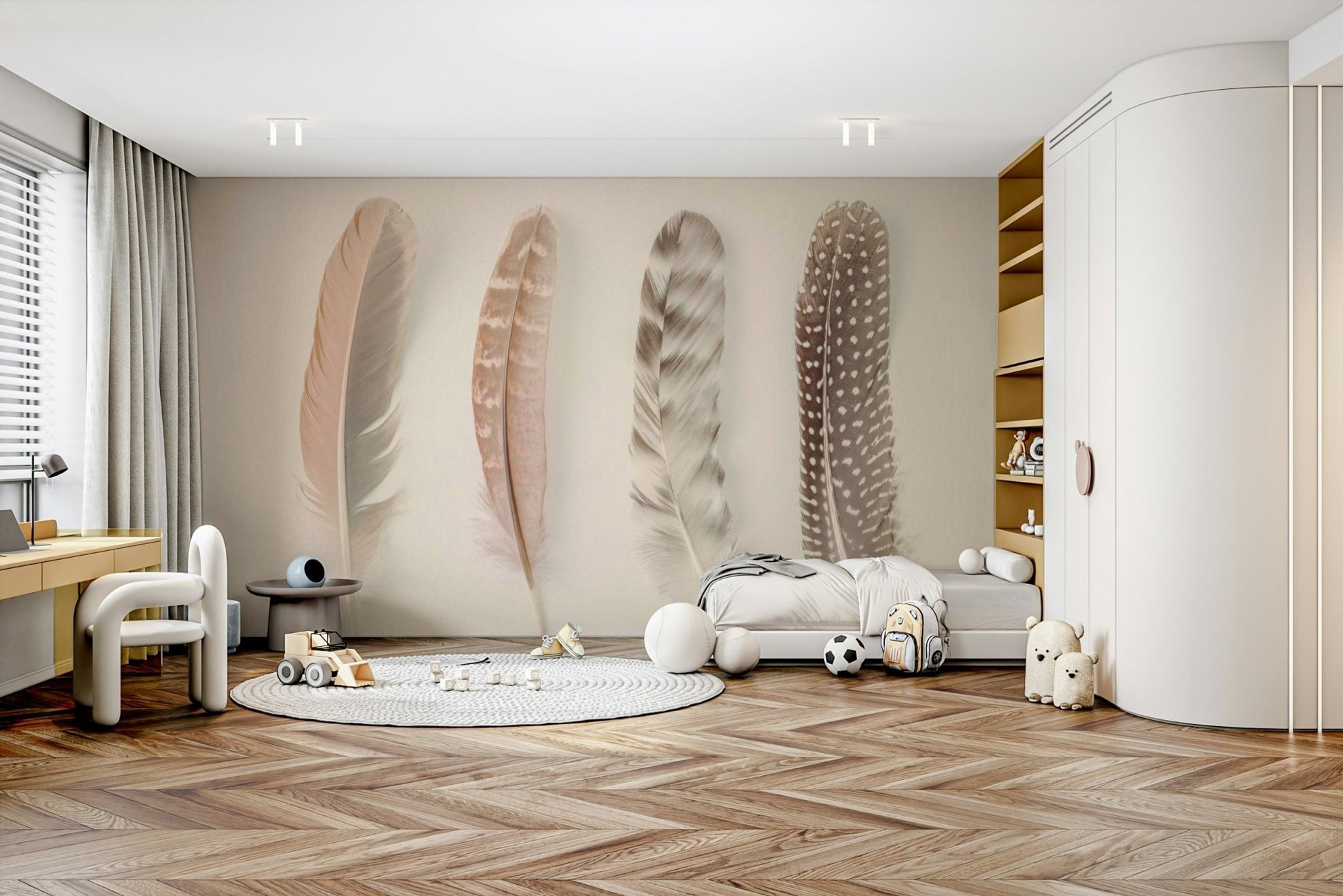 Ideal for studies or bedrooms.

