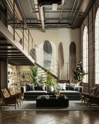 The feeling is one of fresh, peaceful elegance.

