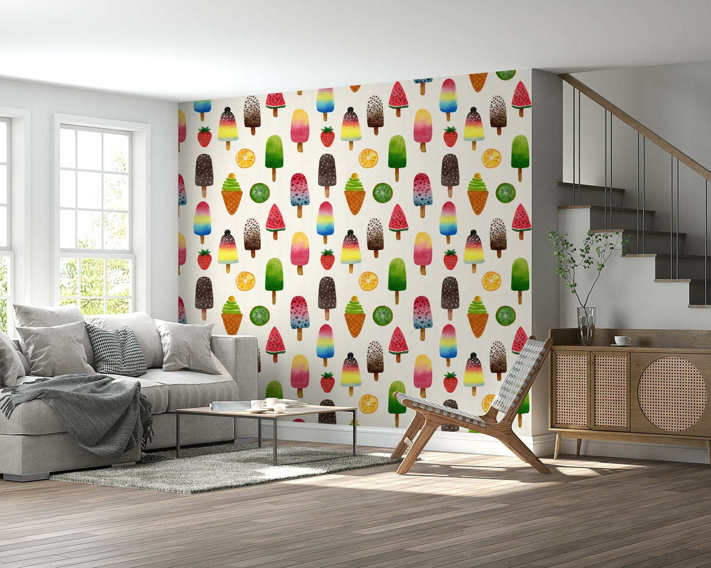 Summer Ice Pops Wallpaper⁠