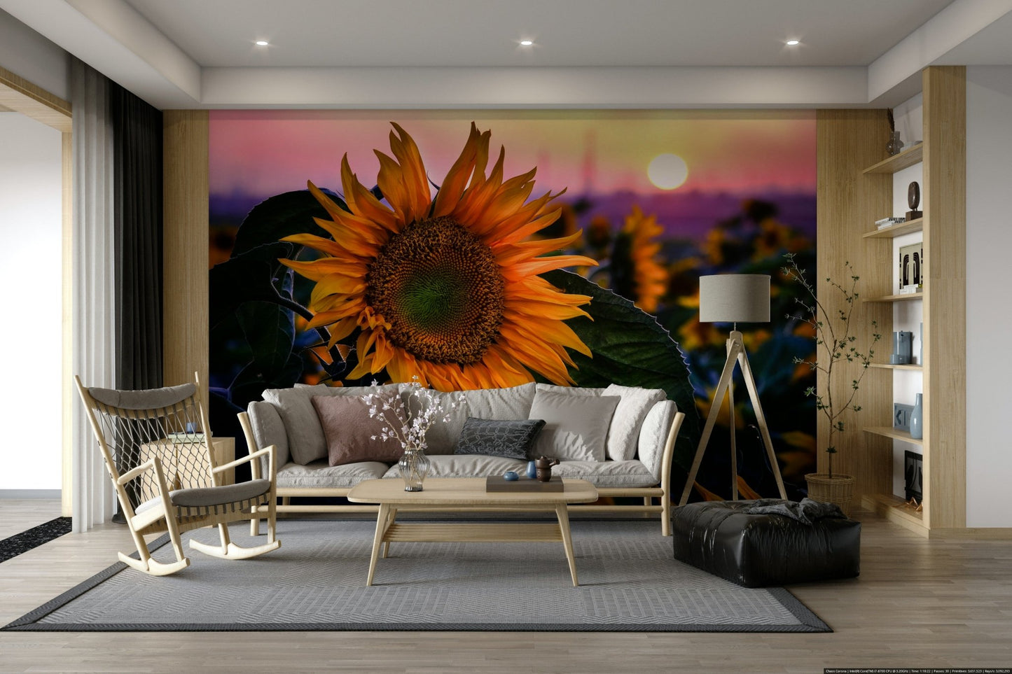 It gives a feeling of comforting energy and beauty.
