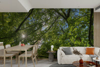 Wall decor evoking peace and outdoor beauty.

