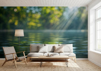 Sunlit Waters Wall Mural