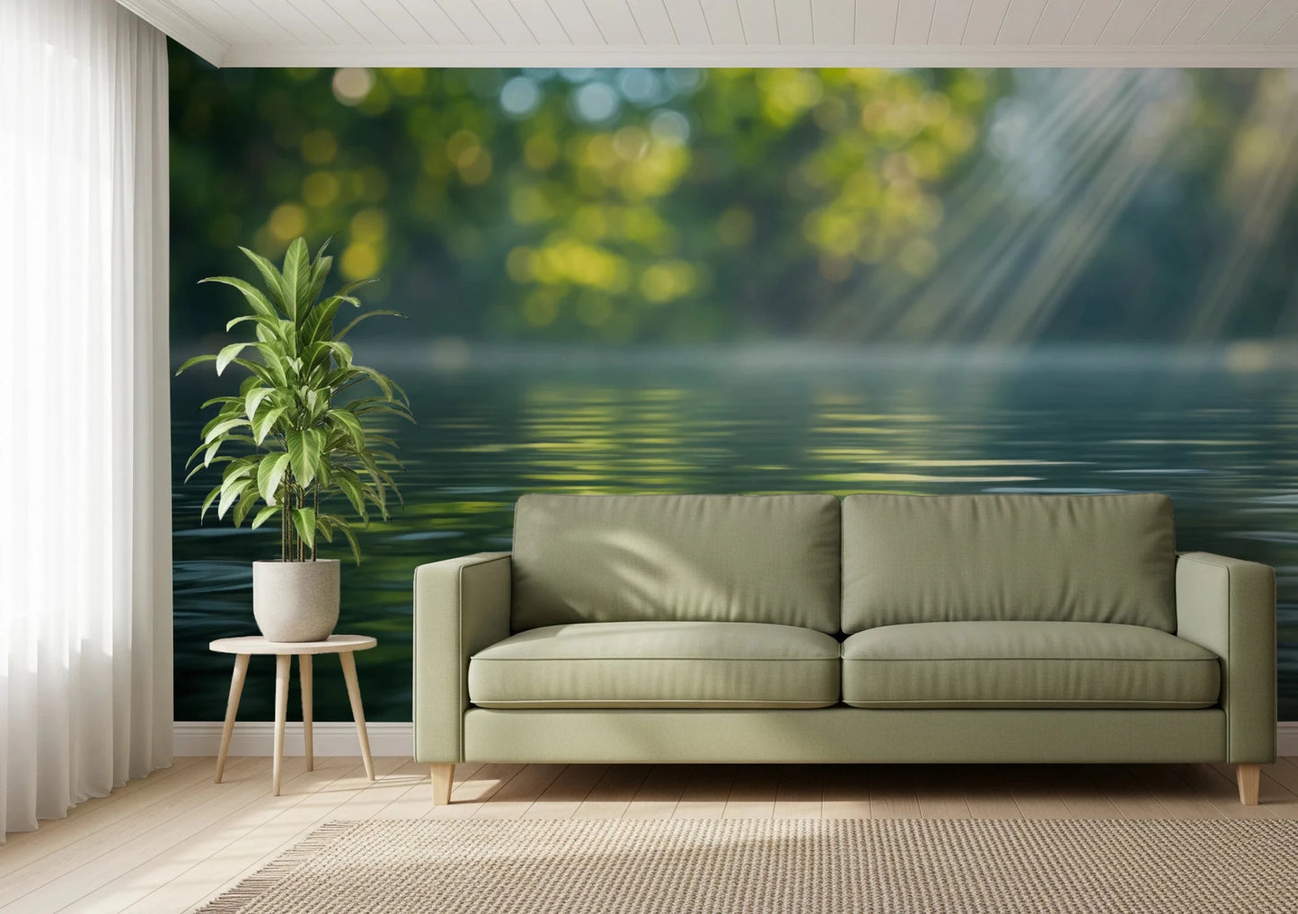 Sunlit Waters Wall Mural