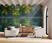 Sunlit Waters Wall Mural