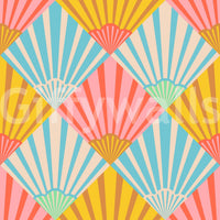 The design is non-realistic and interpretive.

