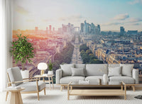 Sunrise Over Paris Wall Mural