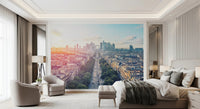 Sunrise Over Paris Wall Mural