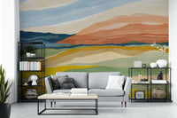 Easy install nature mural

