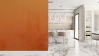 Orange gradient wall mural with subtle texture effect