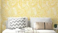 Sunny yellows, bright oranges, creamy whites.


