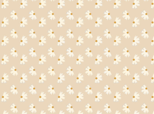 Marigold Pearl Flower Wallpaper