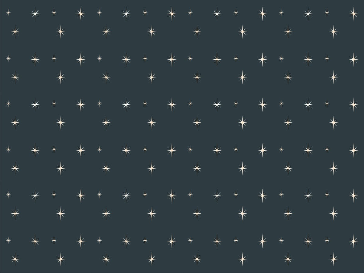 Starburst Dark Blue Wallpaper For Walls in your room — zoomed