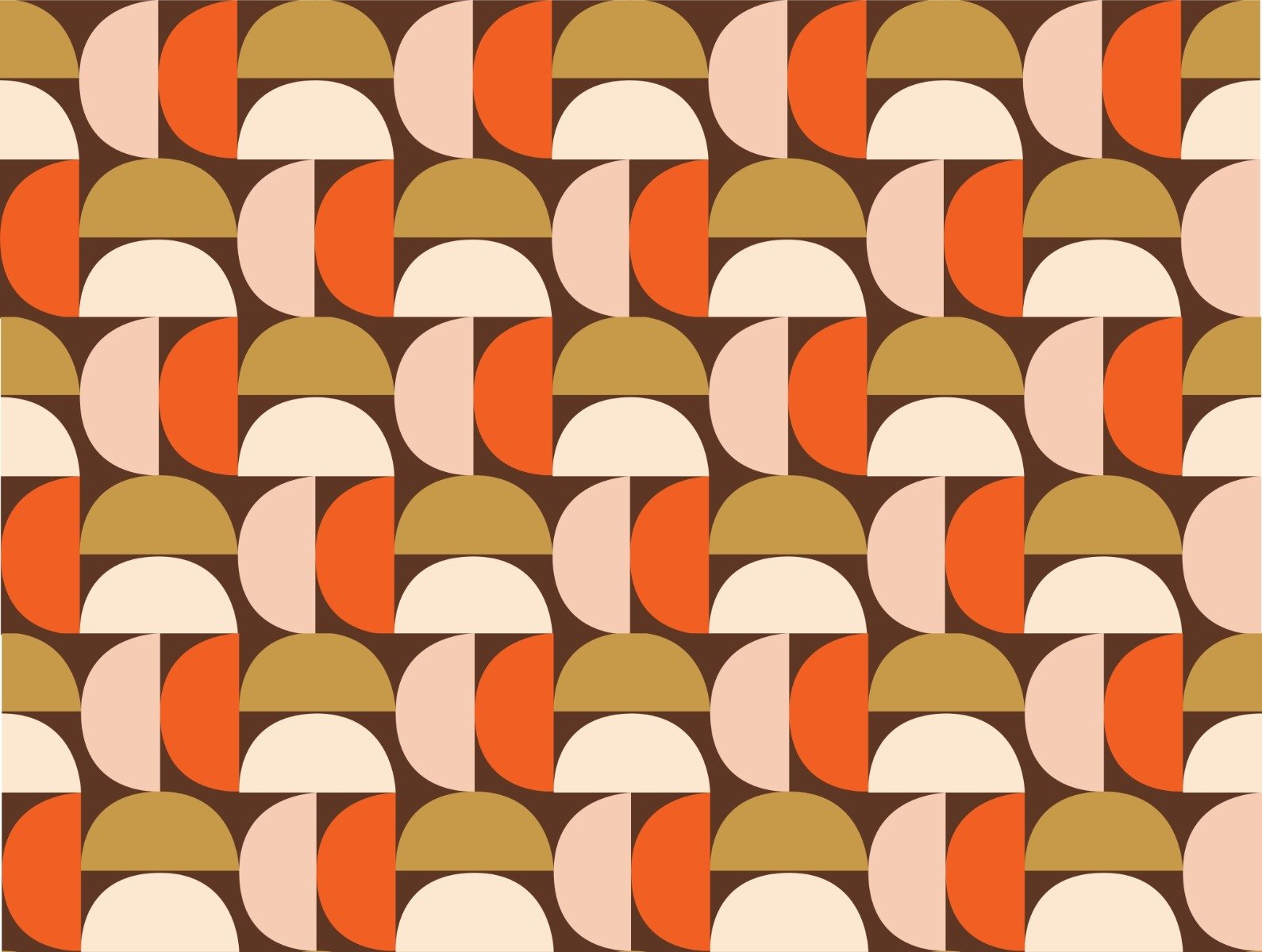 Mindfulness Mod Dot Design Wallpaper