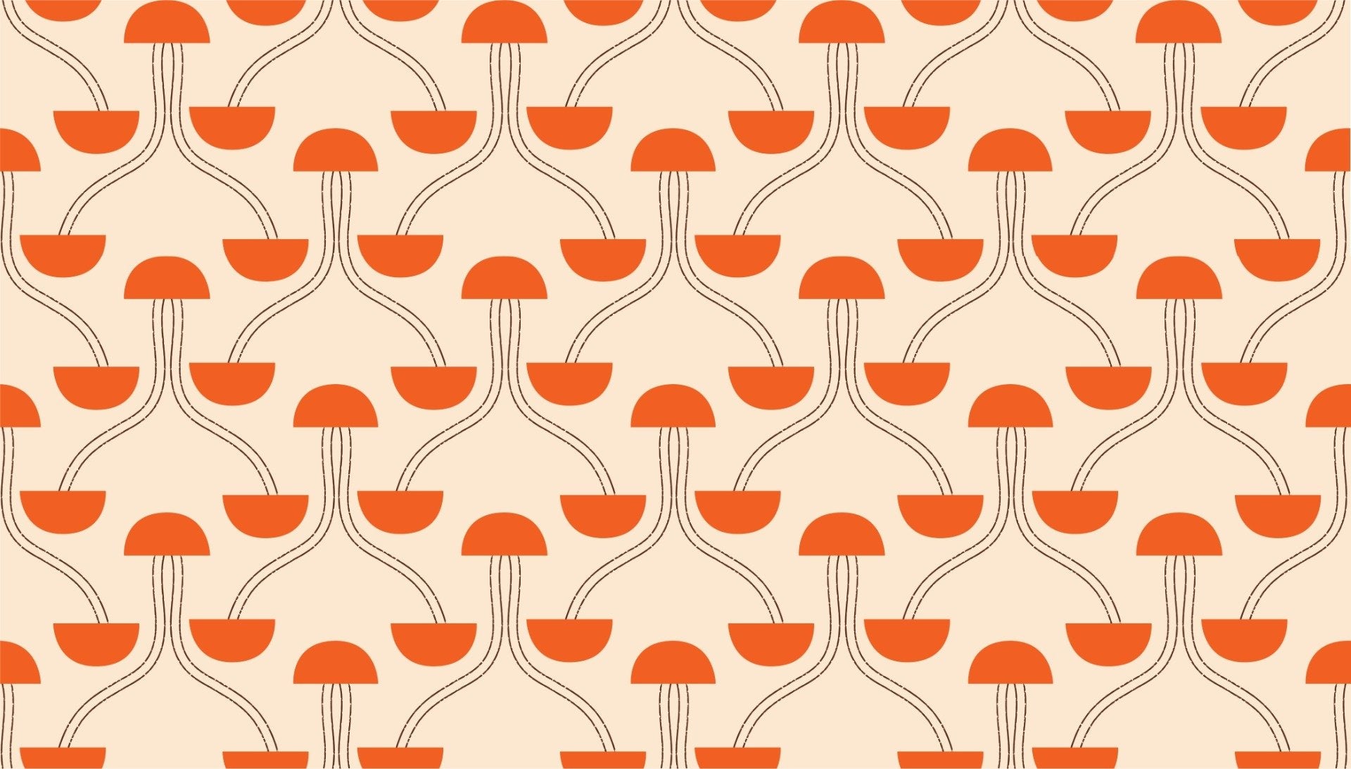 Mindfulness Zen Orange Wallpaper