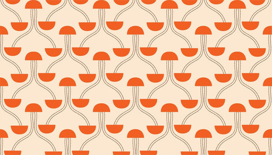 Mindfulness Zen Orange Wallpaper