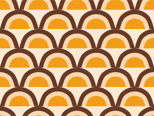 Mid Mod Classic Pearl Beige Wallpaper