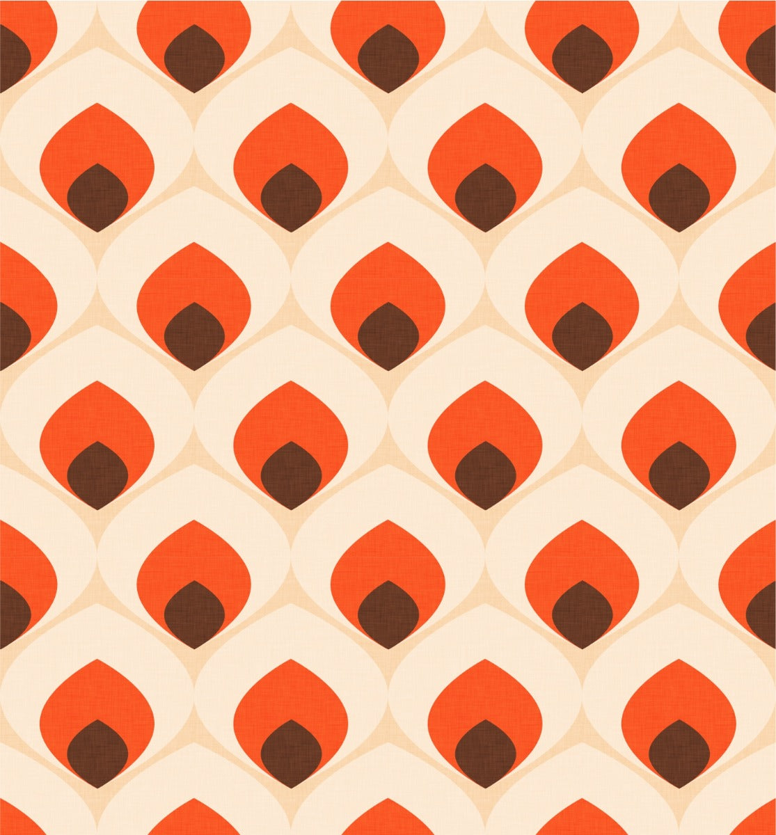 Ogee Classic Design Pearl Wallpaper in your room