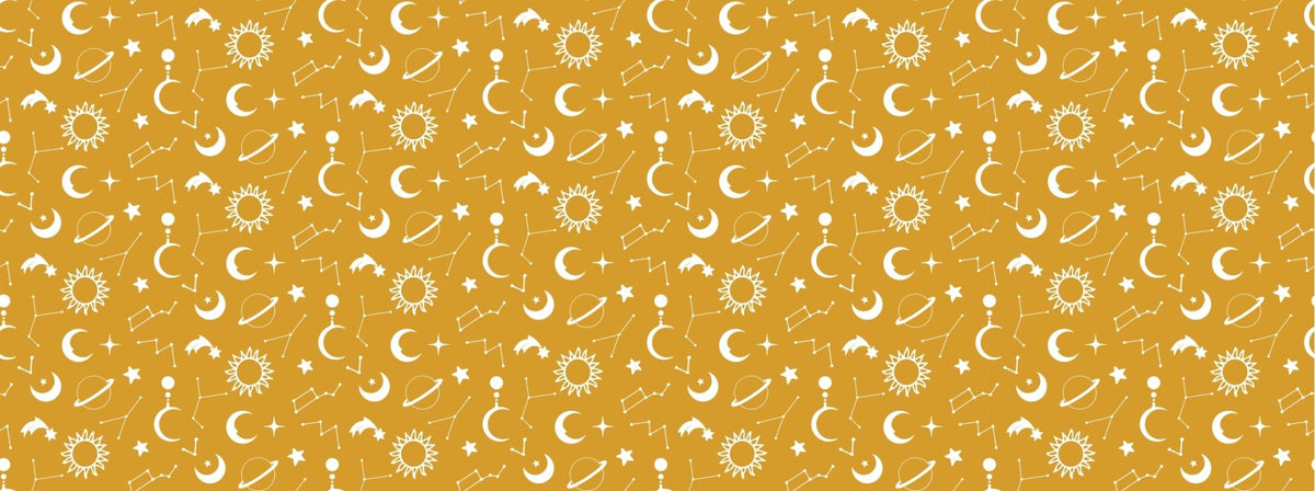 Constellation Yellow Dream Night Stars Wallpaper