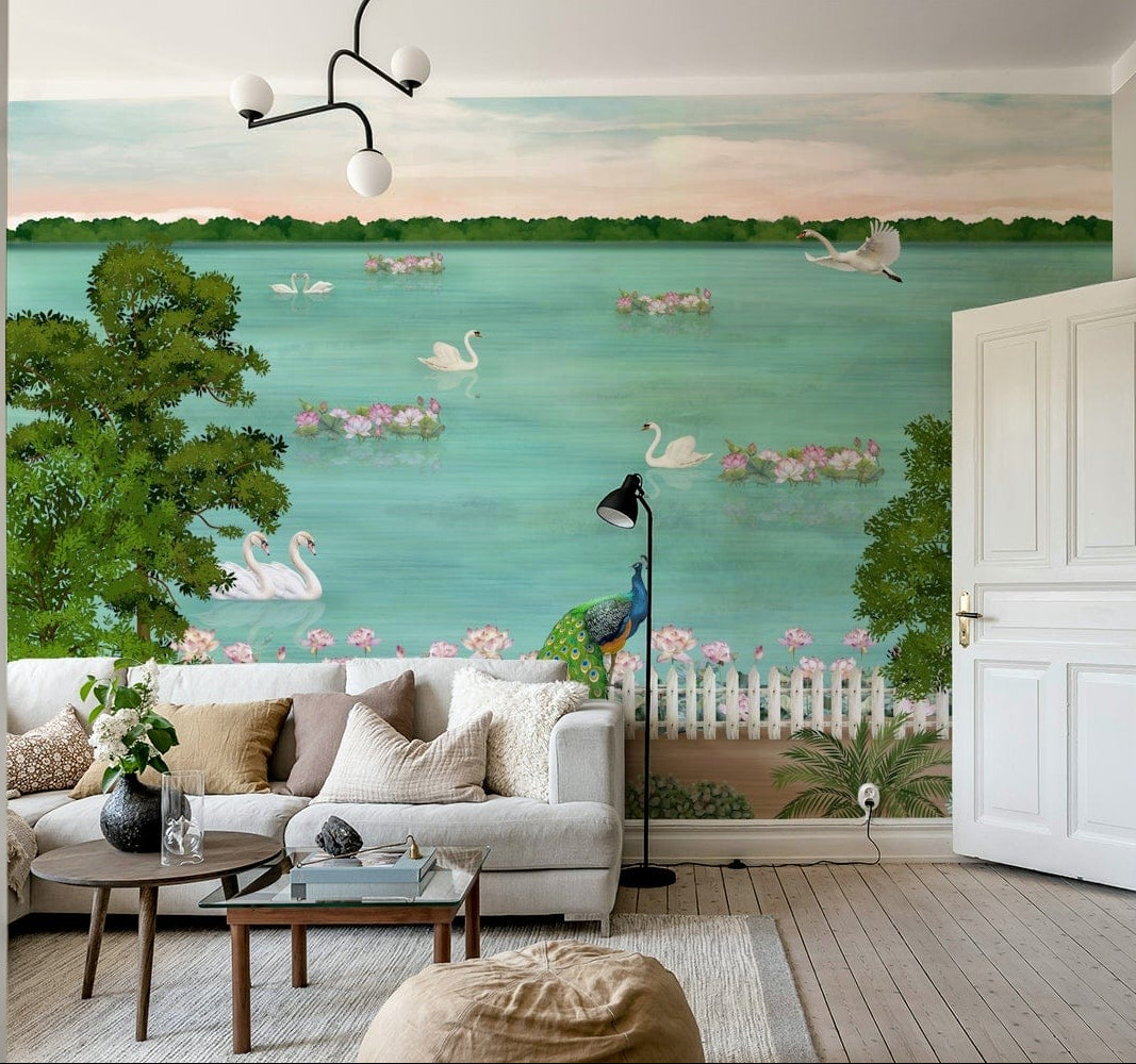 The image is suitable for a child's room or a nursery.

