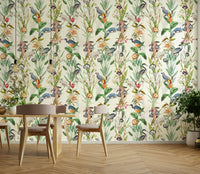 Abstract cloud mural for bedrooms and nurseries

