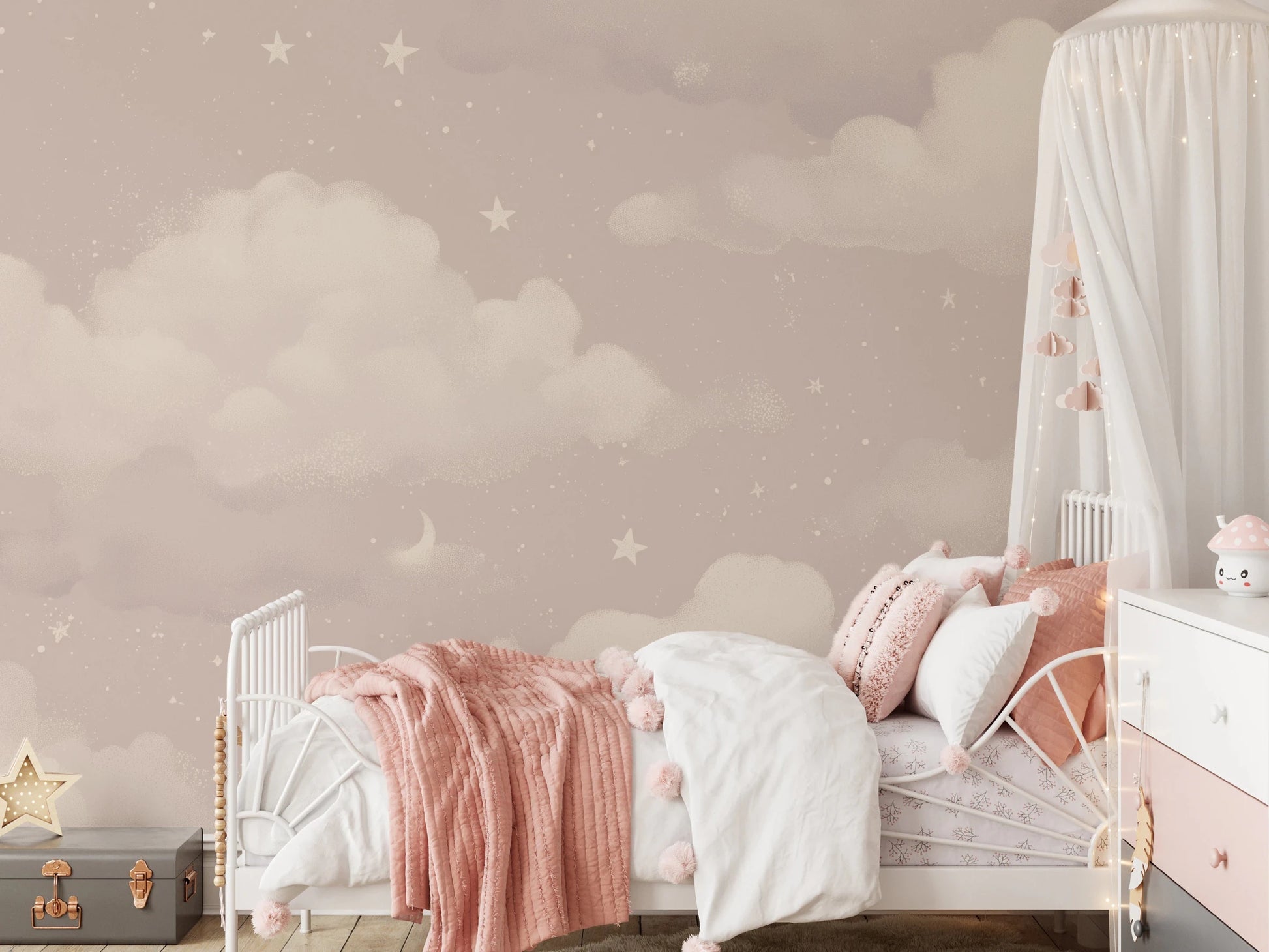 Sweet Dreams – Blush Wall Mural