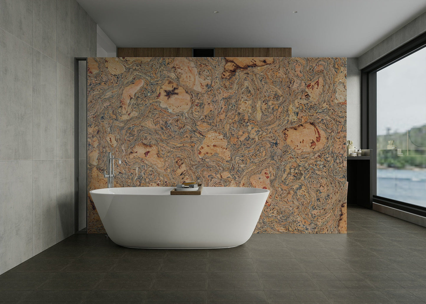A high-quality print of a luxurious texture.

