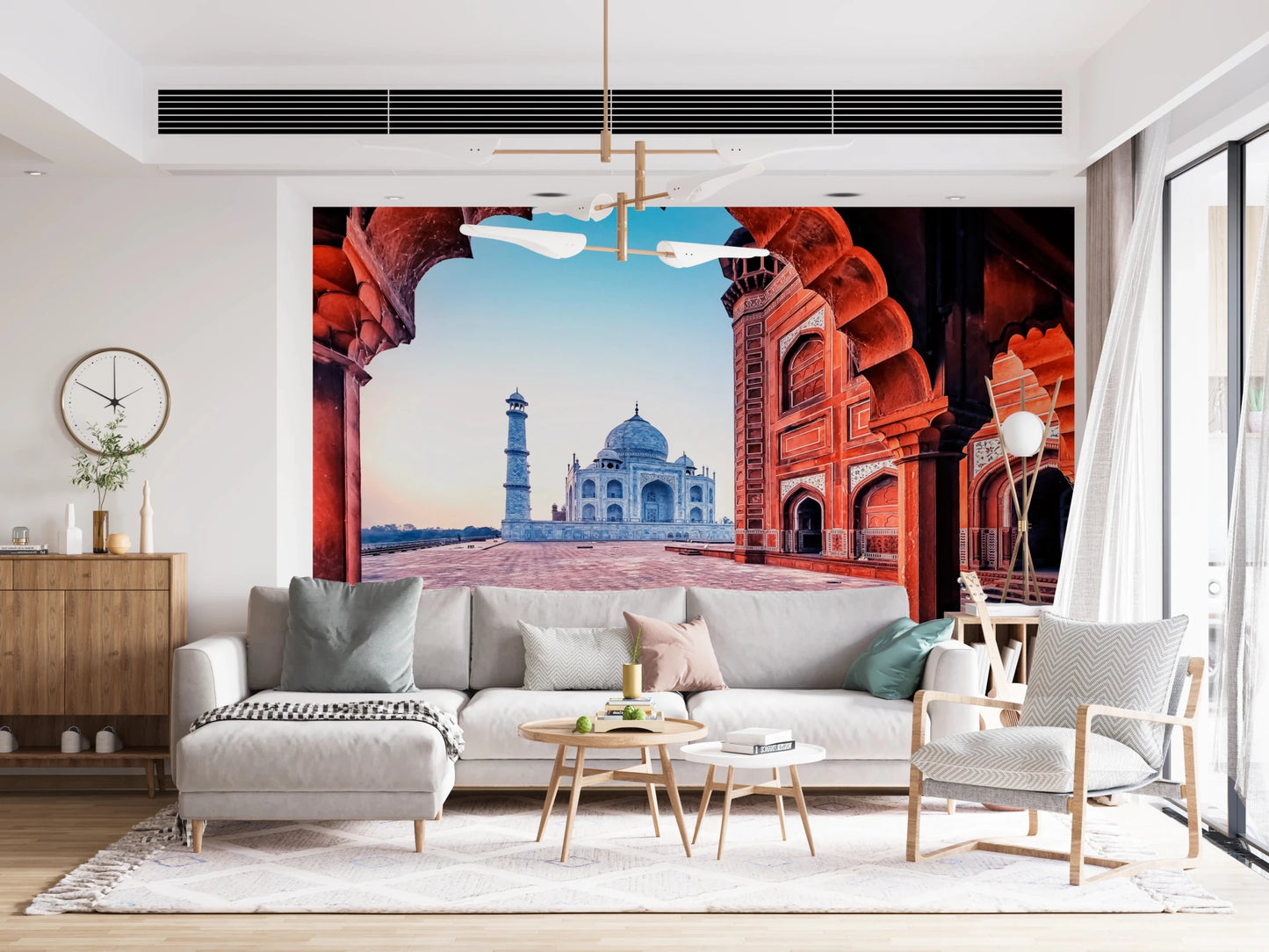 Taj Mahal Architecture Wall Mural
