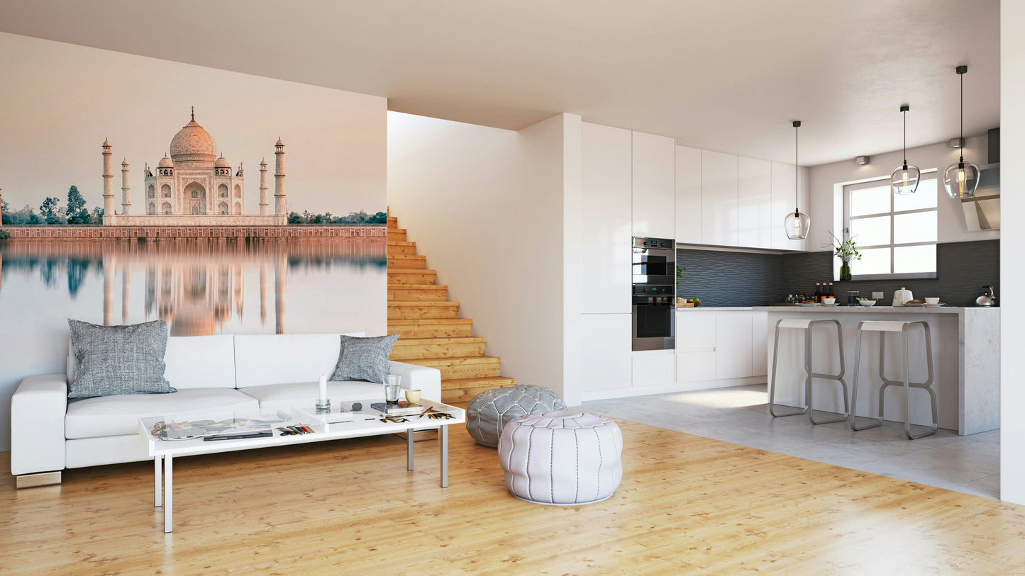 A serene historic monument wall mural for your decor.

