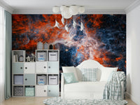 The design gives a feeling of quiet, cosmic beauty.

