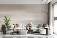 Soft Taupe Brushstrokes Wall Mural - 2753525