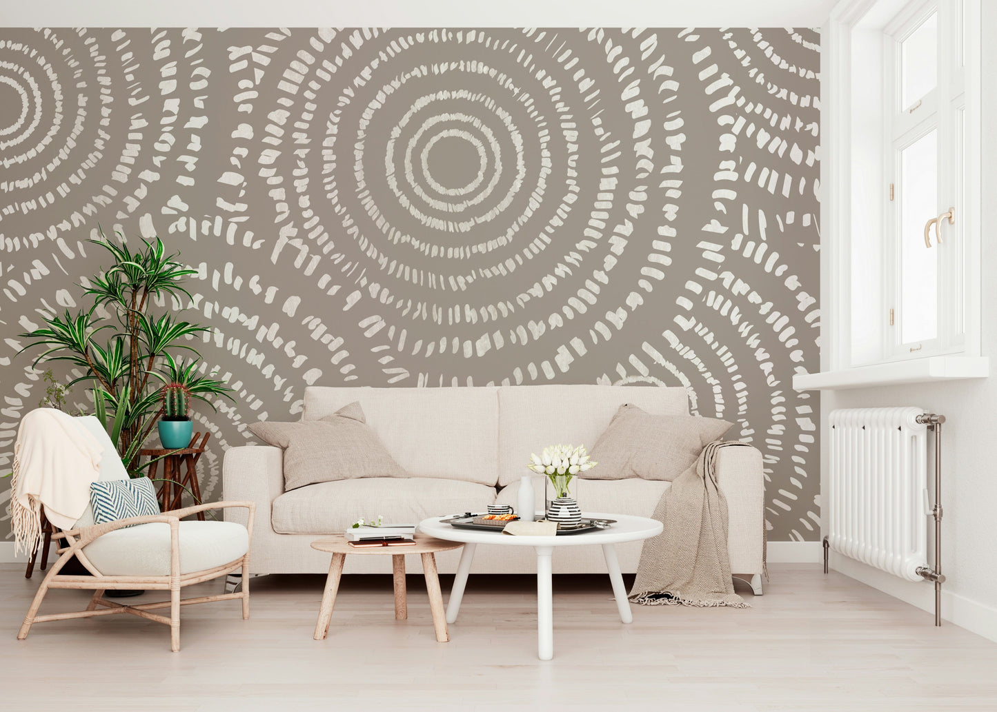 Concentric Echoes Wall Mural -2861688