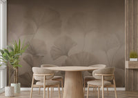 The colors are soft and gentle, with pale grays, beiges, and muted tones.