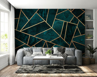 A classic geometric wallpaper for walls.

