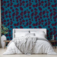 Boho Jewel Tone jewel tones mural