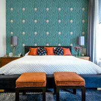 Eco-friendly Art Deco wallpaper by Giffywalls


