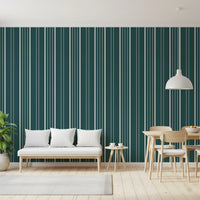 Teal Stripe Wallpaper⁠