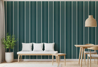 Teal Stripe Wallpaper⁠
